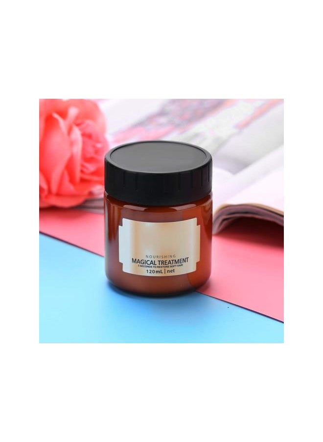 Generic - 120 Ml Hair Treatment Mask, Professsional Hair Treatments for Dry Damaged Hair, Advanced Molecular Hair Roots Treatment for Recover Elasticity Lustrous Soft Hair - Image 1
