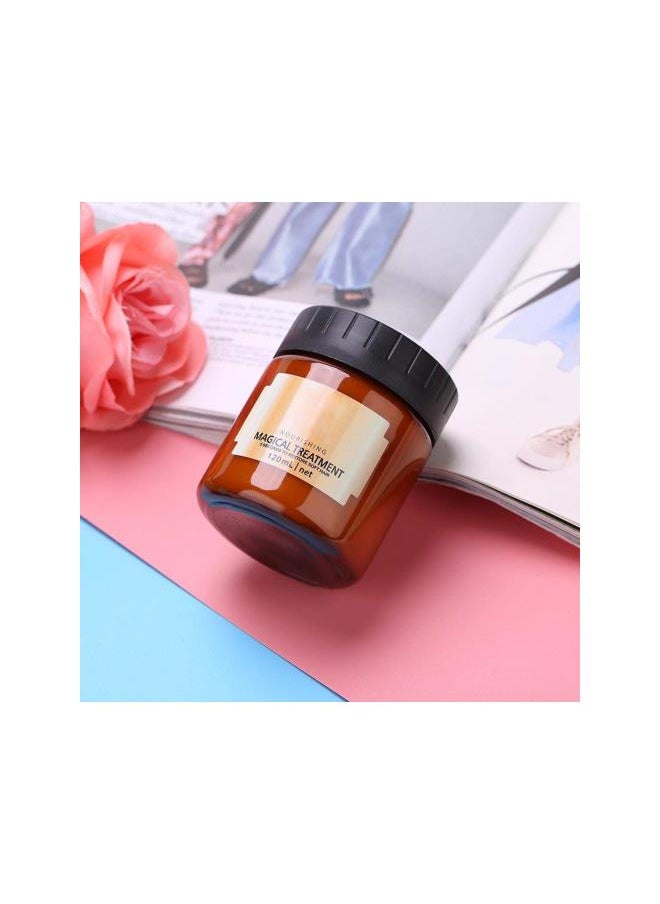 Generic - 120 Ml Hair Treatment Mask, Professsional Hair Treatments for Dry Damaged Hair, Advanced Molecular Hair Roots Treatment for Recover Elasticity Lustrous Soft Hair - Image 1
