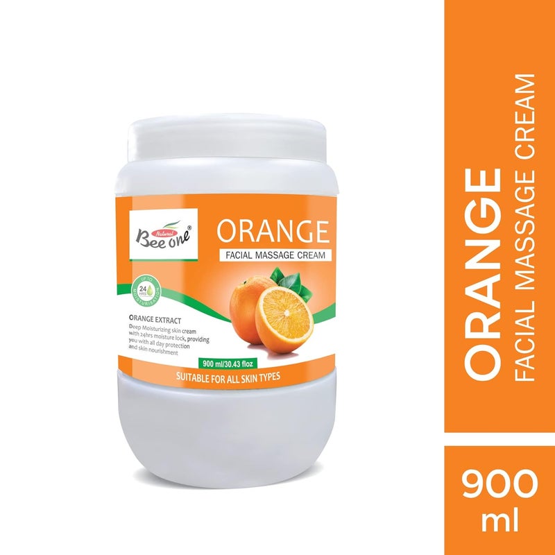 BEEONE Orange Massage Cream 900 ML - Image 2