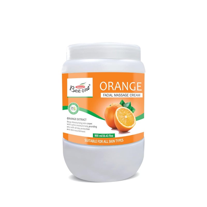 BEEONE Orange Massage Cream 900 ML - Image 1