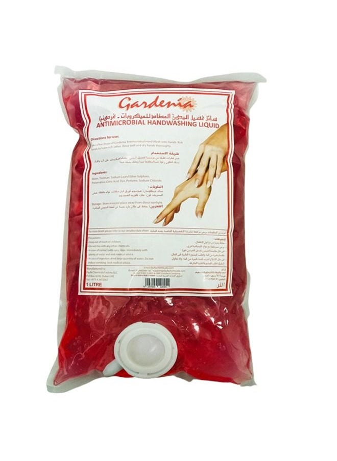 Gardenia - Antimicrobial Hand Wash Refill Pouch 1L - Image 1