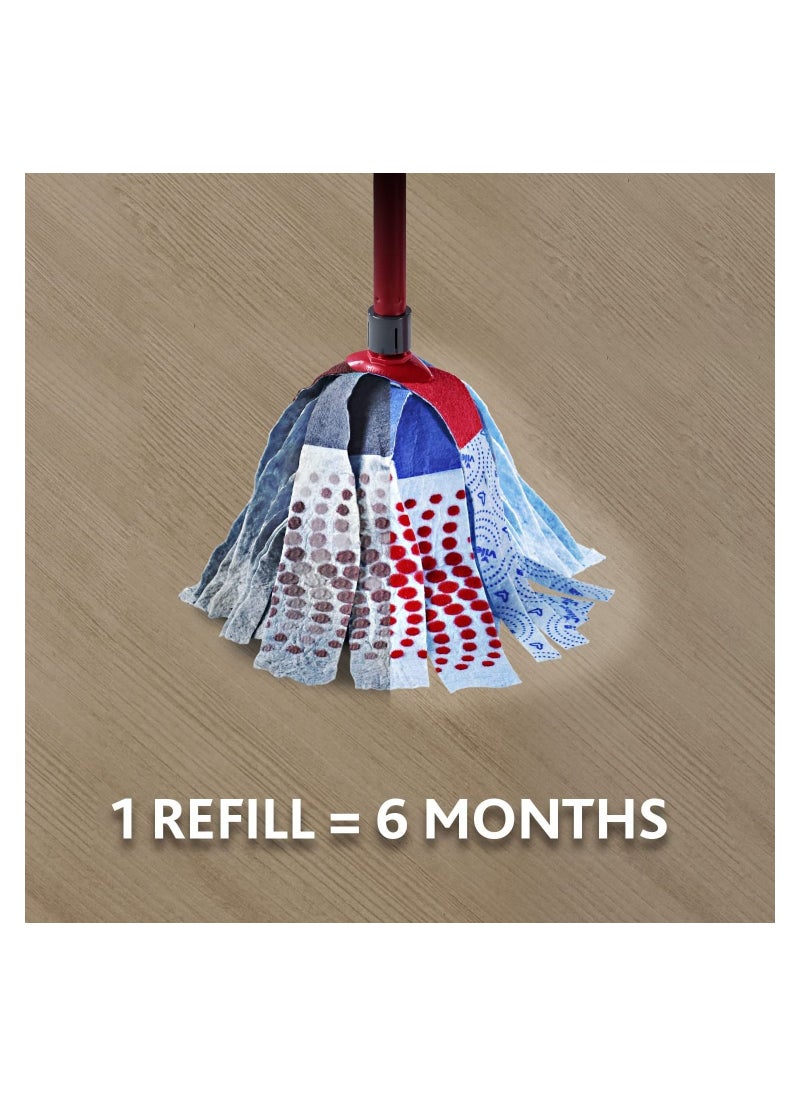 Vileda - Vileda 3 Action Supermocio Floor Mop Refill - Image 1