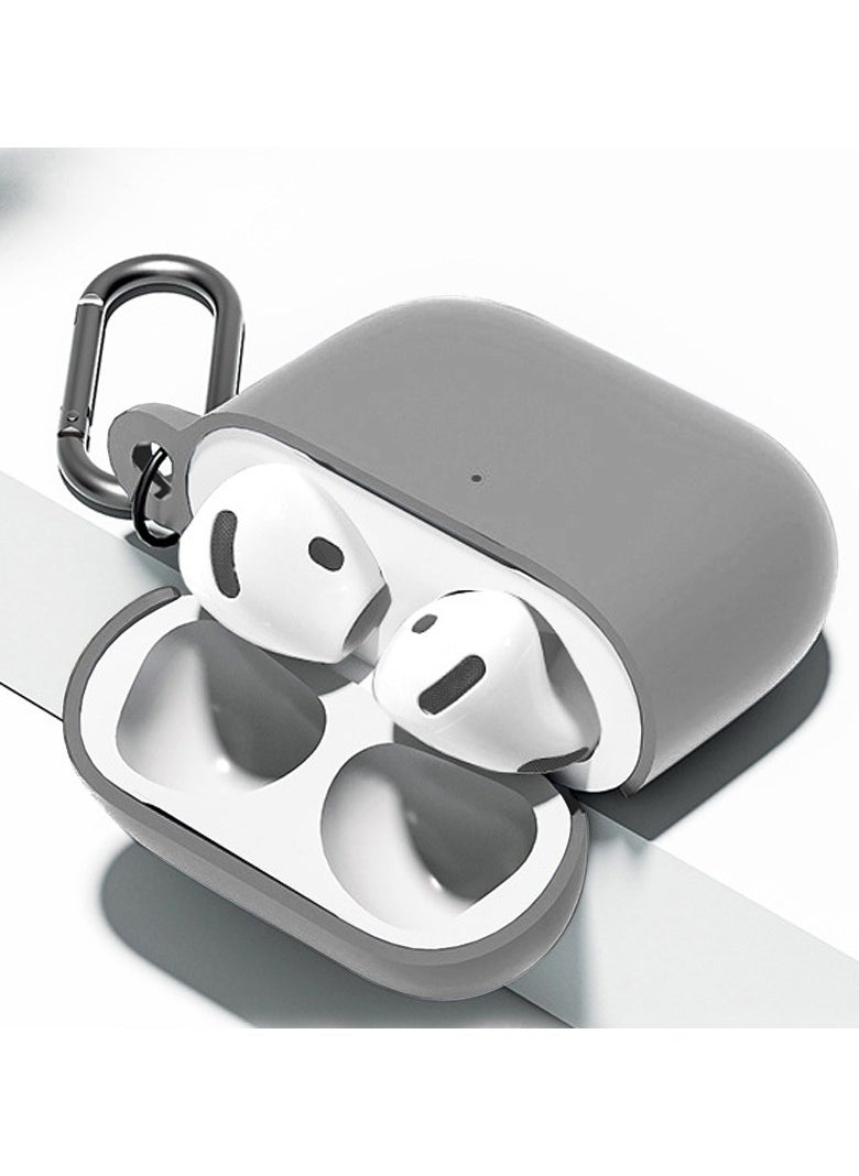 Generic - Soft Silicone Protective Case Cover for AirPods 4 with Cleaner Kit and Keychain - Image 1