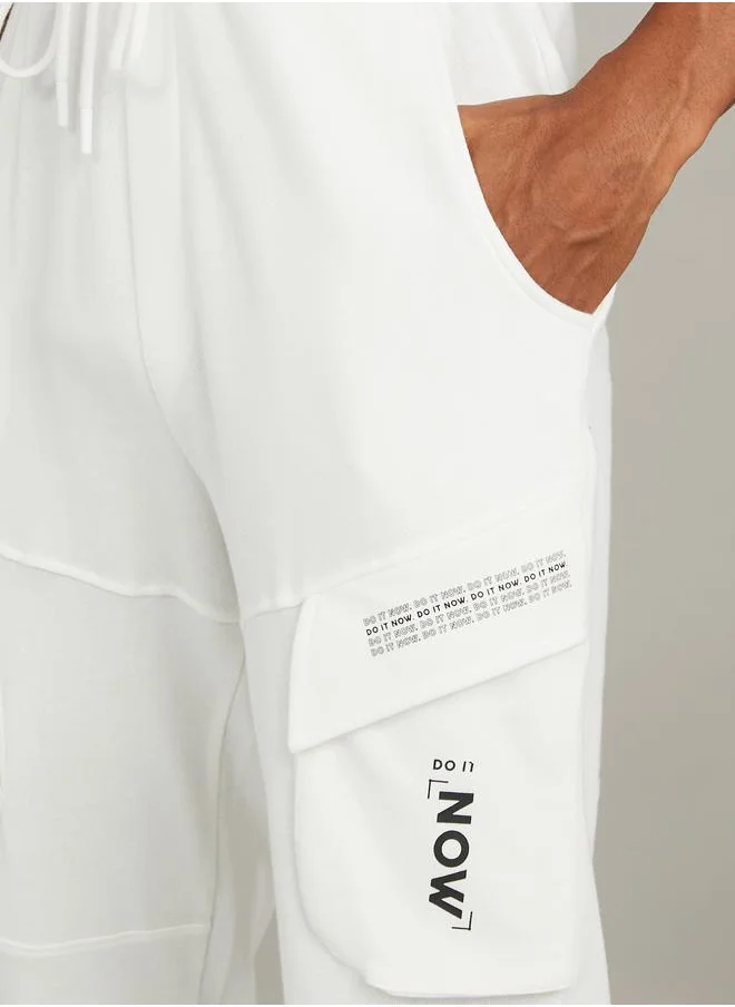 ستايلي Slim Fit Cargo Jogger with Elasticated Hem