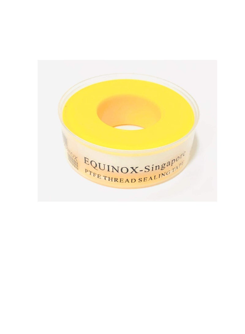 10 nos Equinox PTFE Thread Sealing Teflon Tape EN 751-3 with 0.25g/cm2 Density - Made in Singapore - Image 2