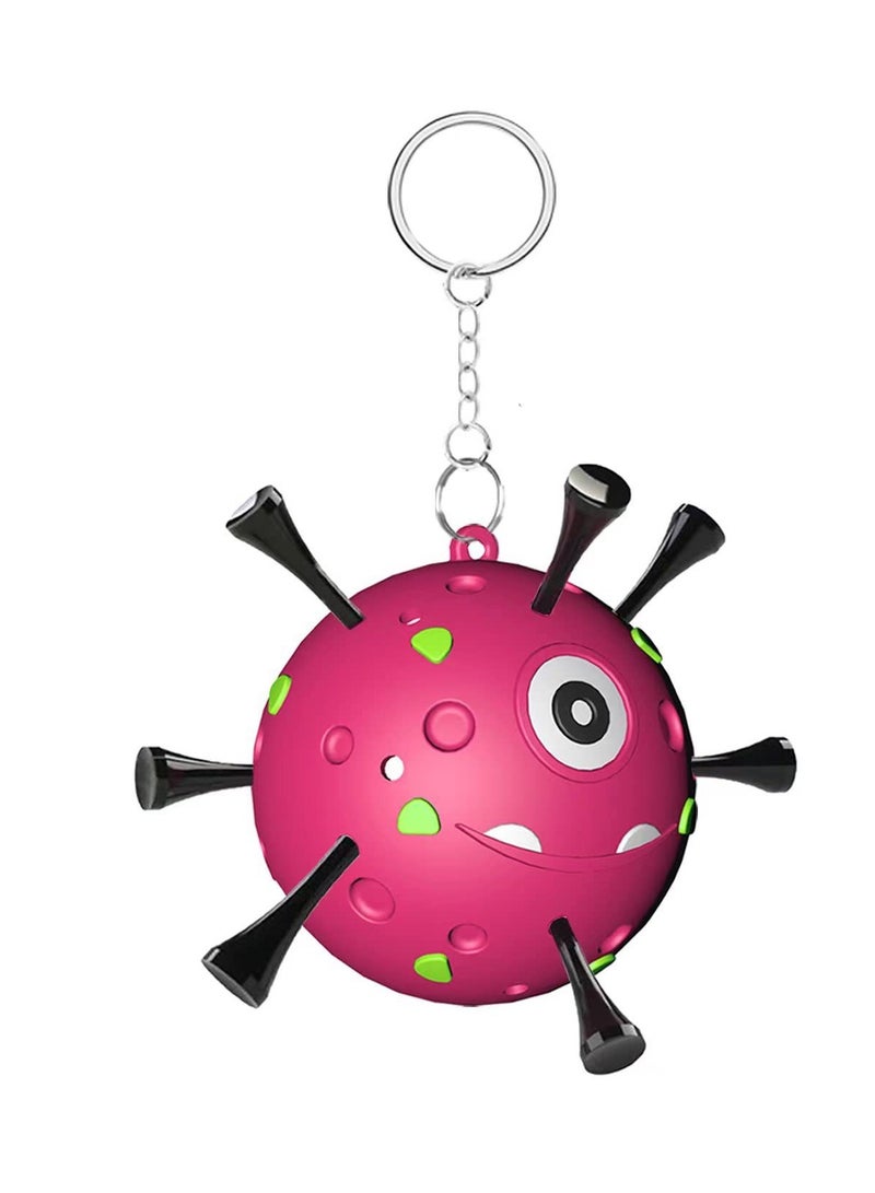 general Golf nail holder golf tee holder Novel keychain accessory bag - Image 1