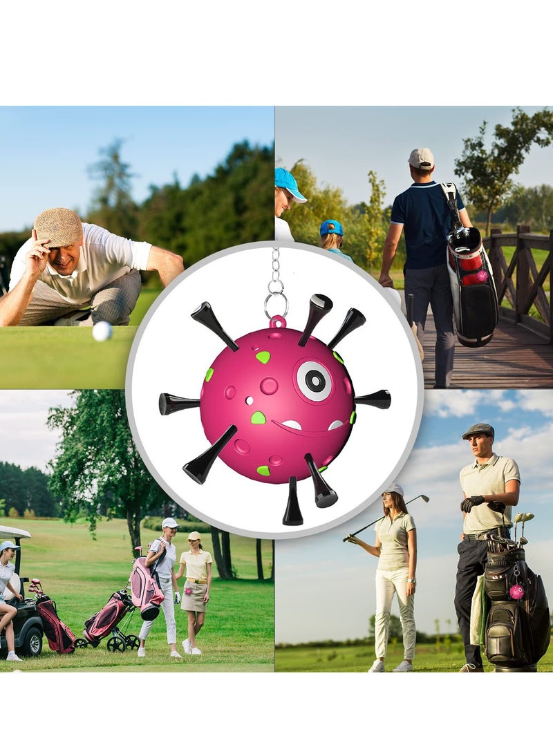 general Golf nail holder golf tee holder Novel keychain accessory bag - Image 3