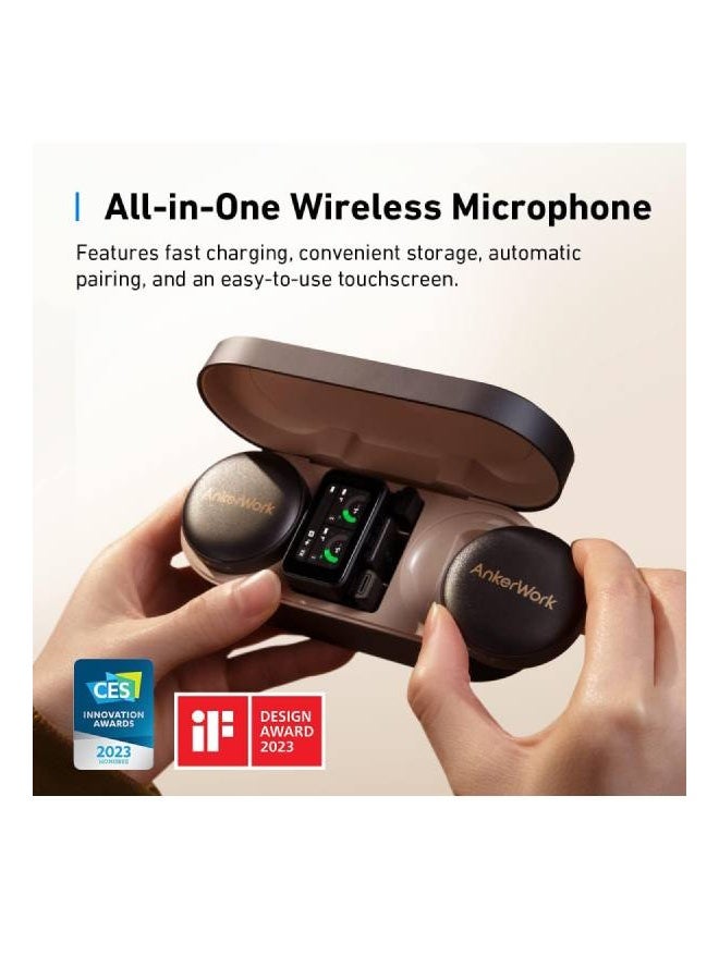 نظام ميكروفون لاسلكي AnkerWork M650 مع علبة شحن - Image 3