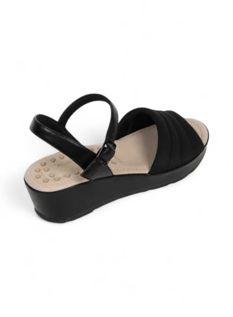Bata Comfit Wellness Wedge Sandals - Image 3