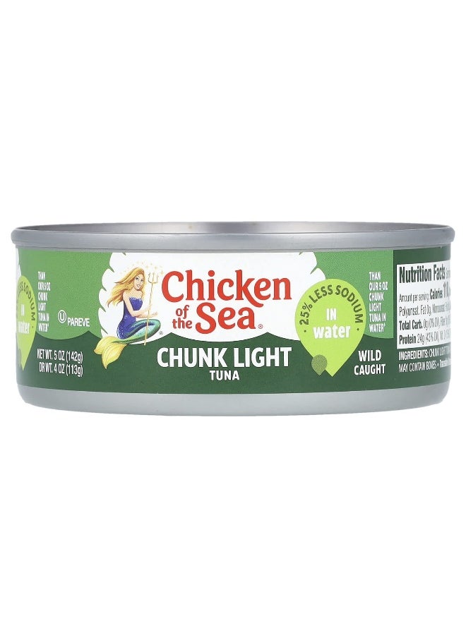 Chicken Of The Sea Chicken of the Sea, Chunk Light Tuna in Water, 5 oz (142 g)  - Image 1