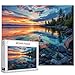 Tucocoo Lake Tahoe Landscape Jigsaw Puzzle 1000 Pieces Puzzles for Adults Stunning Sunset Scenery Jigsaw Puzzles for Challenging Family Activity Games DIY Puzzle for Home Wall Decor 20 x 27 Inches - Image 2