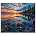 Tucocoo Lake Tahoe Landscape Jigsaw Puzzle 1000 Pieces Puzzles for Adults Stunning Sunset Scenery Jigsaw Puzzles for Challenging Family Activity Games DIY Puzzle for Home Wall Decor 20 x 27 Inches - Image 4