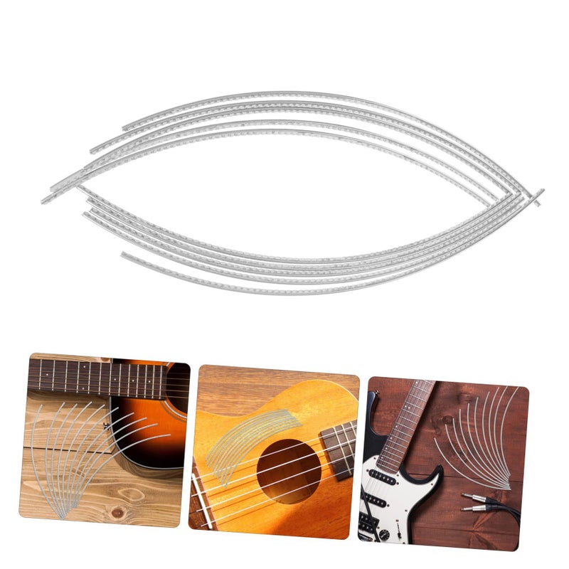 Generic 10 Pcs Guitar Fret Wires Set 20.5x0.22x0.27cm 200mm Long 2.2mm White Copper for Guitars DIY - Image 4