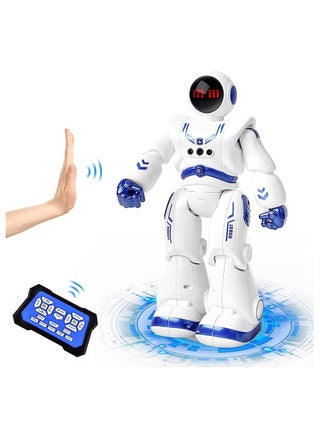 DMG Remote Control Robot Toy, ربوت, Rechargeable Programmable Robot with Gesture and Sensing, Smart Intelligent Robot Educational Rc Toy, Remote Control Robot Gifts for 6-10 Year Old Boys Girls - pzsku/Z8901844A6B18BC5CF6D2Z/45/_/1723892948/46d8544f-e58d-484b-916f-d26fadfb095c