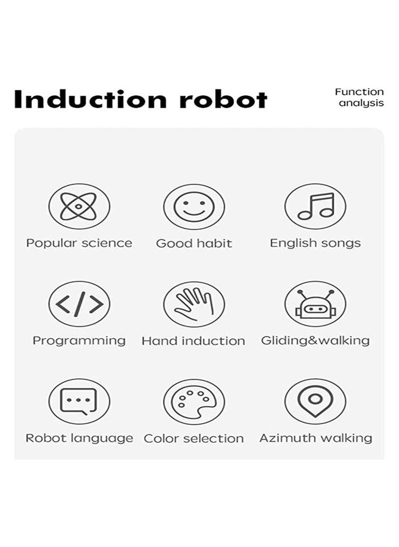 DEHKAH - DMG Remote Control Robot Toy, ربوت, Rechargeable Programmable Robot with Gesture and Sensing, Smart Intelligent Robot Educational Rc Toy, Remote Control Robot Gifts for 6-10 Year Old Boys Girls - Image 1