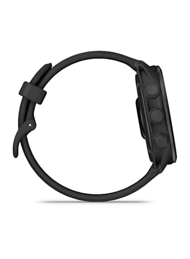 GARMIN Forerunner 70 - 43mm - Black - Up to 13 days of Battery Lie - 1.2” AMOLED Display, Chemically-strengthened glass, Heart Rate Monitor, All day stress monitor, Gps tracking, Smart notification, iOS and Android compatible black - Image 4