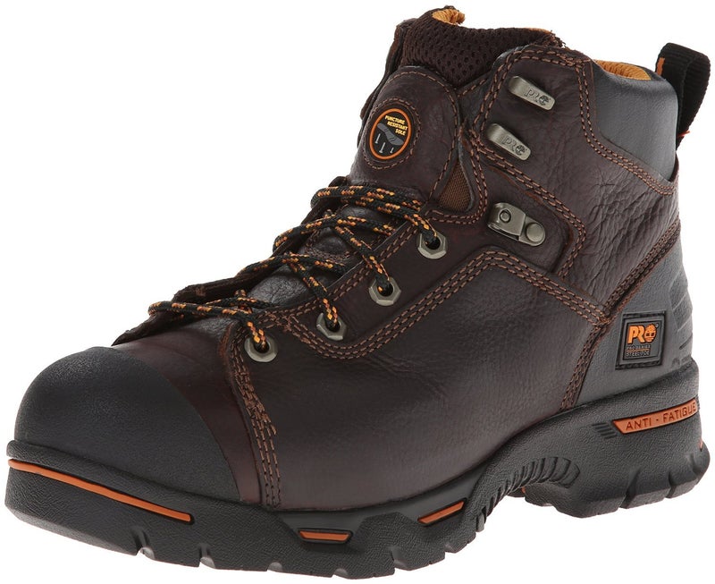 Timberland PRO Men's Endurance 6 Inch Steel Safety Toe Puncture Resistant Industrial Work Boot, Briar Brown, 9 M - Image 5