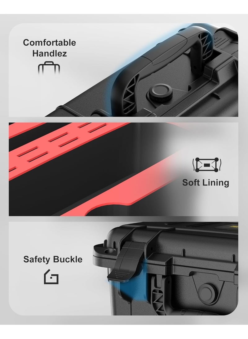 ألعاب ستارترك حافظة STARTRC GAMES الصلبة المحمولة لنينتندو سويتش 2 إصدار ديلوكس محترف مقاوم للماء وفقًا لمعيار IP67حافظة سفر صلبة مع بطانة ناعمة - مناسبة للجهاز ويد التحكم Pro والإكسسوارات - Image 3