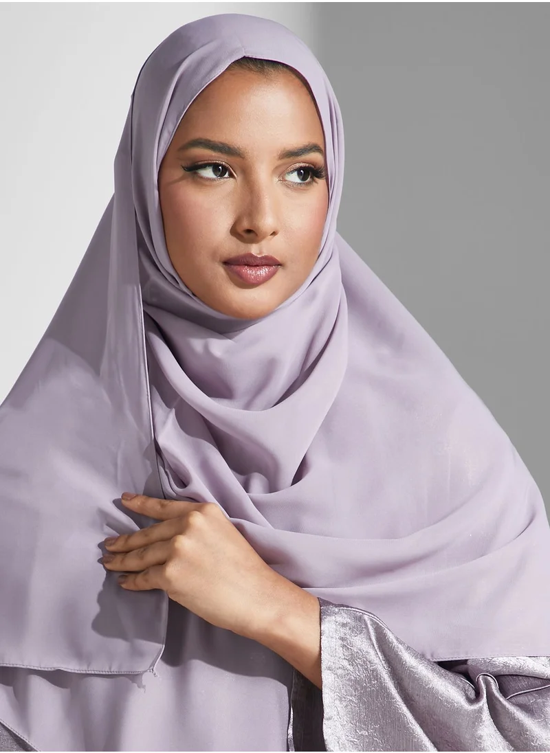 Aara Floral V-Neck Abaya