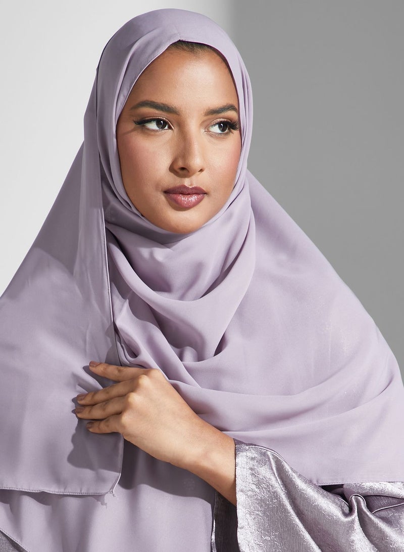 آرا عباية بياقة على شكل حرف  مزينة بالزهور - Image 4