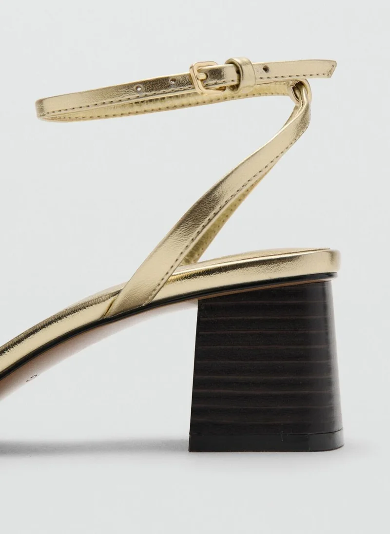 MANGO  Heeled Sandals With Straps for Women | Best Price UAE
