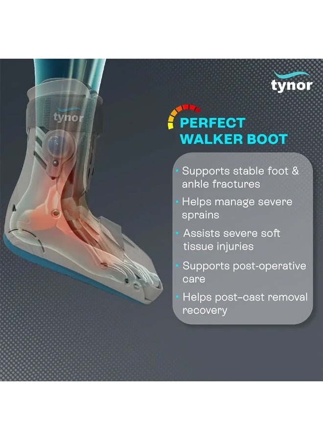 Tynor D-59 Air Walker Boot Short for Foot and Ankle Support - Image 3