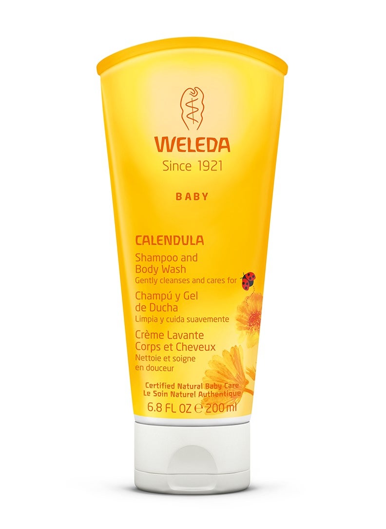 Weleda - Weleda Calendula Baby Shampoo & Body Wash 200ml - Image 1