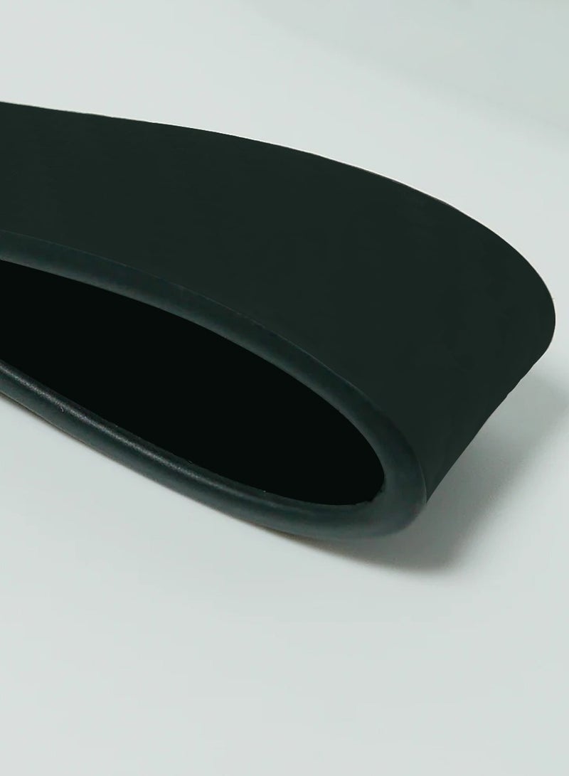 شيفروليه سلسلة مفاتيح سيارة متينة وأنيقة بحزام من الجلد الفاخر مع مشبك معدني قابل للسحب وحلقة معدنية - شيفروليه - أسود - Image 4