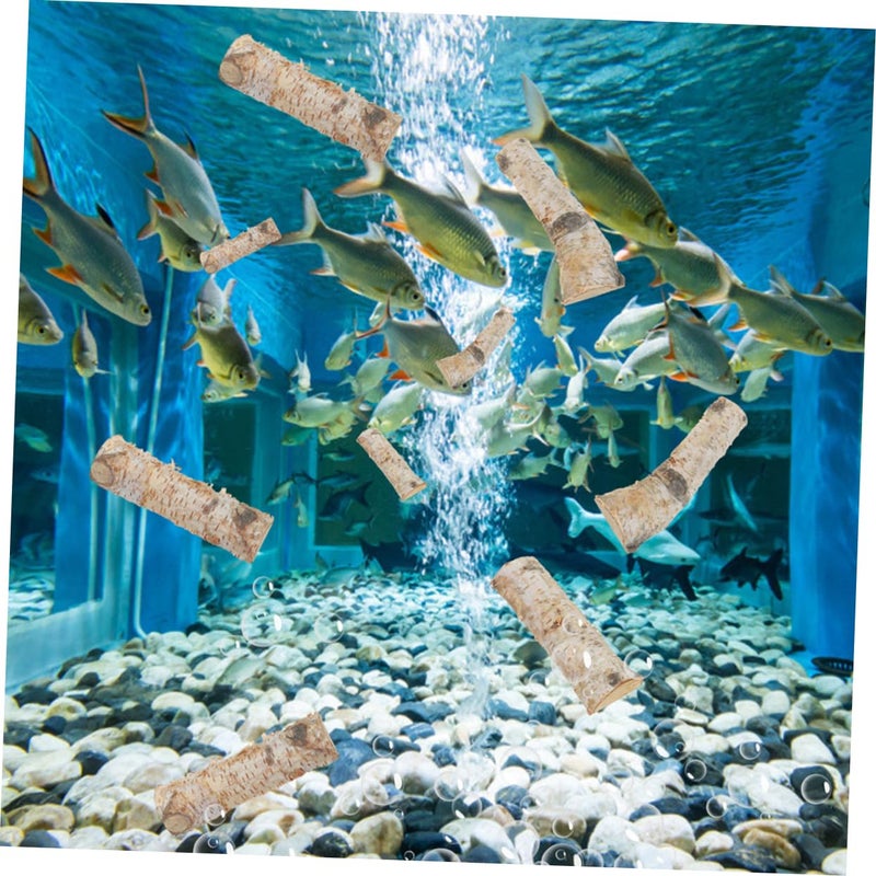 Natural Wood Aquarium Driftwood Decor 2 Bags Safe Fish Habitat Tank Ornament - Image 4