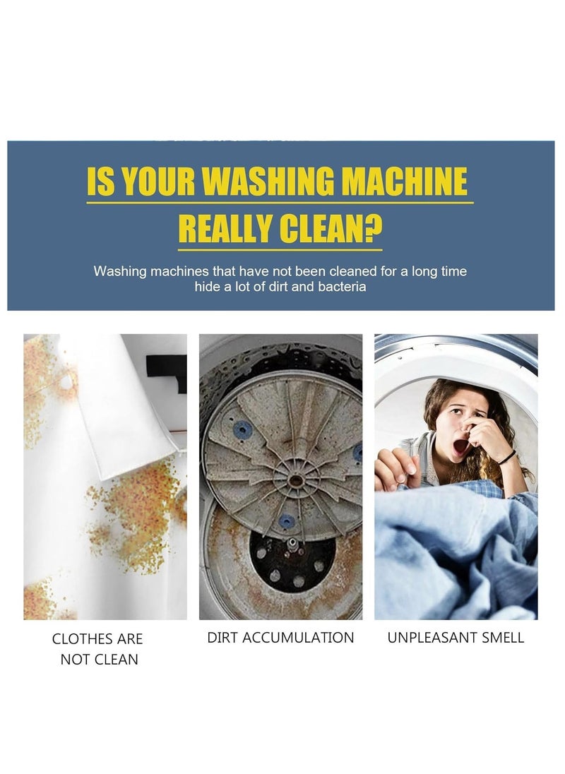 Washing Machine Fresh Tablets, Washing Machine Cleaner Effervescent Tablets, Washing Machine Cleaner Tablets, Washer Deep Cleaning Tablet, Effective Washing Machine Cleaning Tablets 12pcs  - Image 3