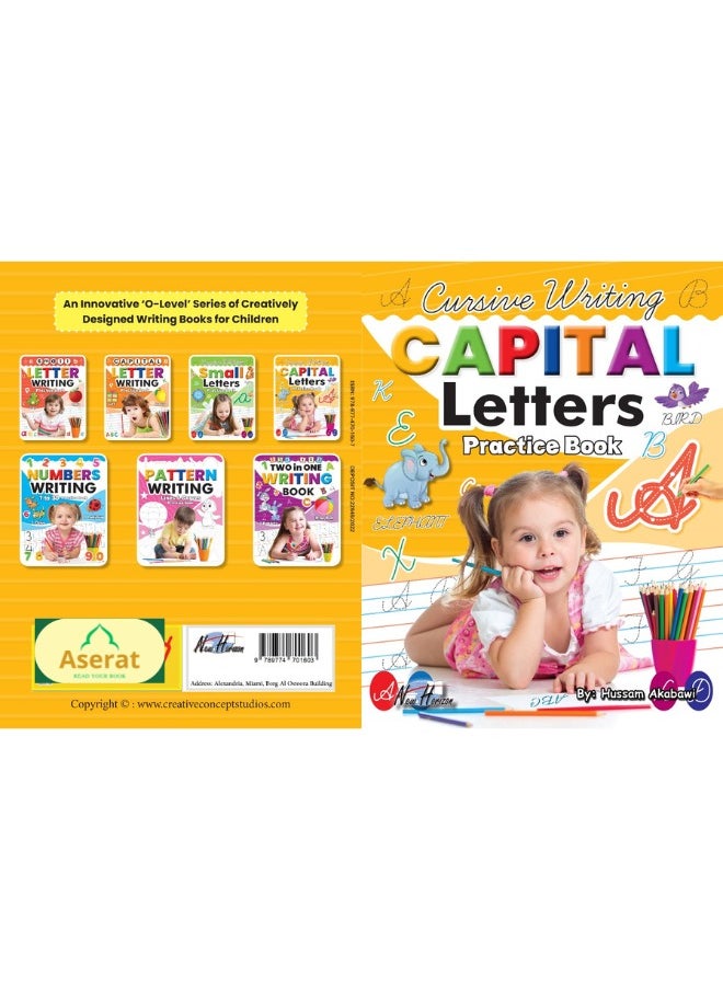 null - Cursive Capital Letters Writing - Handwriting Practice for Kids - Image 1
