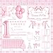 Kriyokiaa Girls Just Wanna Be One birthday Decorations for Girl Coquette First Birthday Decorations with Balloons Arch Highchair Banner Bow Theme Backdrop Photo Banner Cake Topper - Image 4