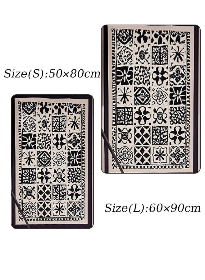 Aikenn Aikenn 1PCS Diatom Mud Microfiber Bath Mat Super Absorbent Soft Floor Carpet Slip-Resistant Bathing Room Rug, Strong Quick-Drying, Easy to Clean  - Image 2