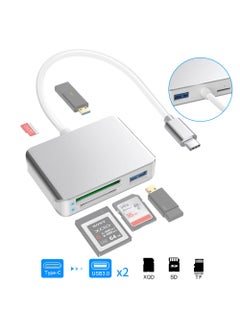 Multi-Function XQD Card Reader USB3.0 Type-C CR313-C Type c (XQD TF SD USB) five-in-one