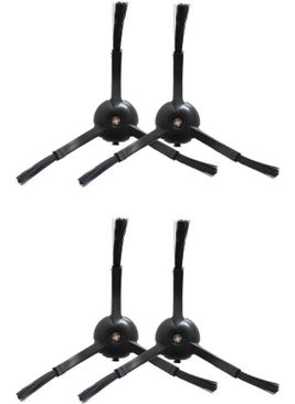 robotyedek Roborock Q Revo Maxv / Pro / S Black Compatible Replacement Side Brush - 4 Pcs  - Image 1