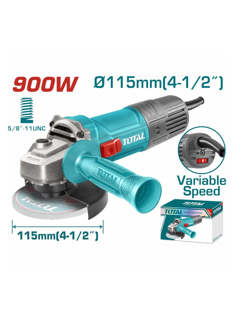 توتال TOTAL مكينة جلخ 900 وات TG10911556  - Image 3