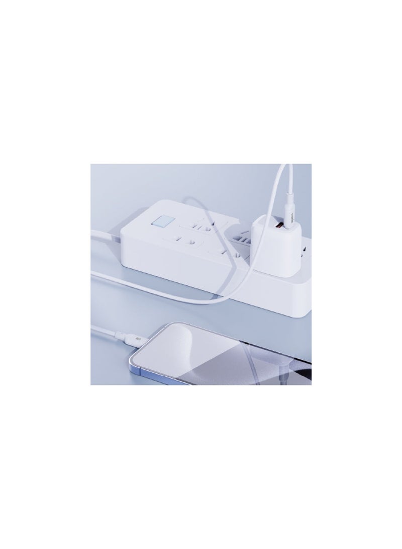 كابل شحن سريع توصبل من نوع C الي C بقوة 60 W - Image 2
