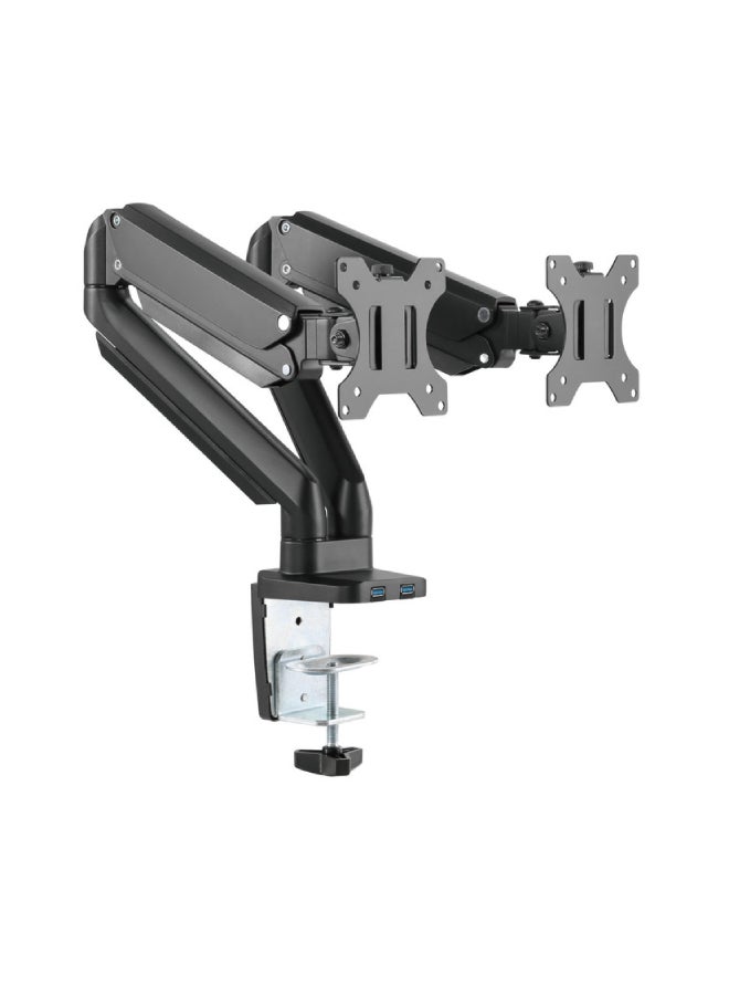 TWISTED MINDS Renewed - Dual 17"-32" Monitor Arm Aluminum Desk - Image 2