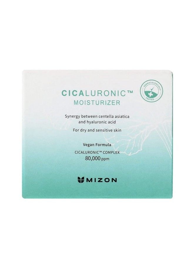 MIZON - Cicaluronic Moisturizer Centella Asiatica And Hyaluronic Acid Rich Moisturizer Soothing Hydrating Vegan Formula (1.69 Fl Oz/50Ml) - Image 1