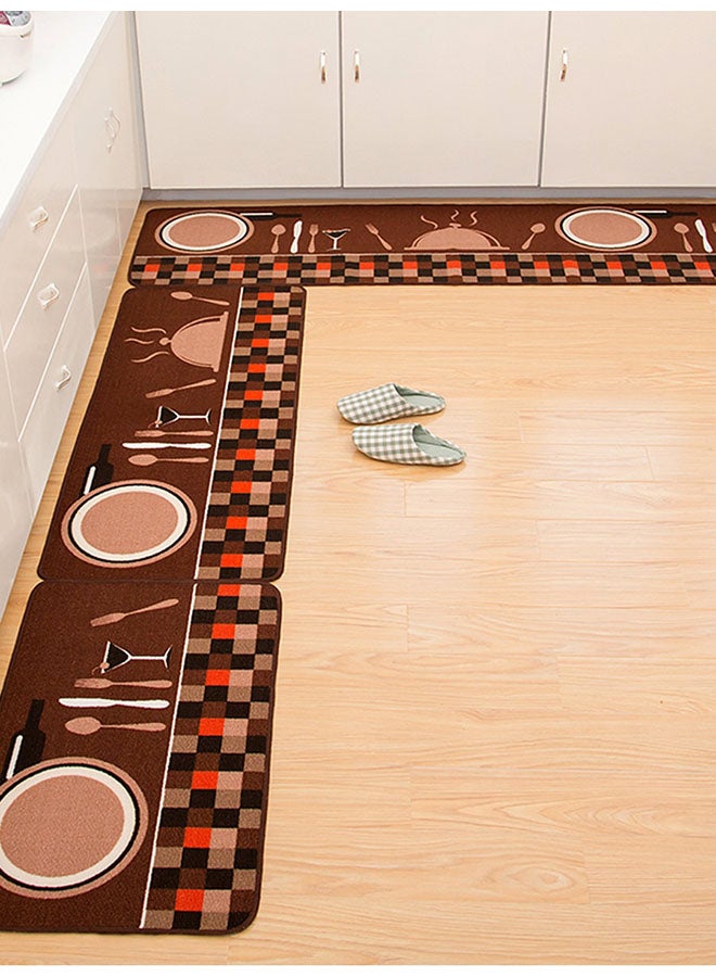 Kitchen Floor Mat Multicolour 40x60centimeter