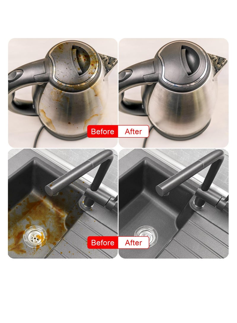 Excefore 2X Density Extra Thick Magic Sponge Eraser, 30 Pcs Non-Scratch Scrub Sponge Foam Cleaning Pads, Household Cleaning Melamine Sponge Foam, Multi-Purpose for Bathroom,Floor, Kitchen, Pots and Pan - Image 4