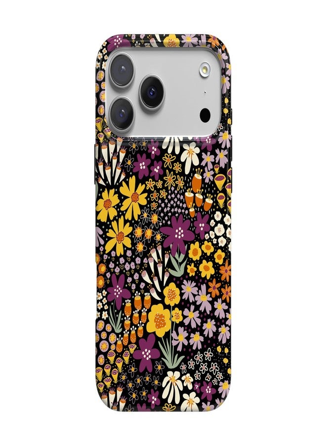 Casely Alex Case | Falling for You | Plum Floral | Compatible with MagSafe | Classic Ultra Slim Design - Image 1