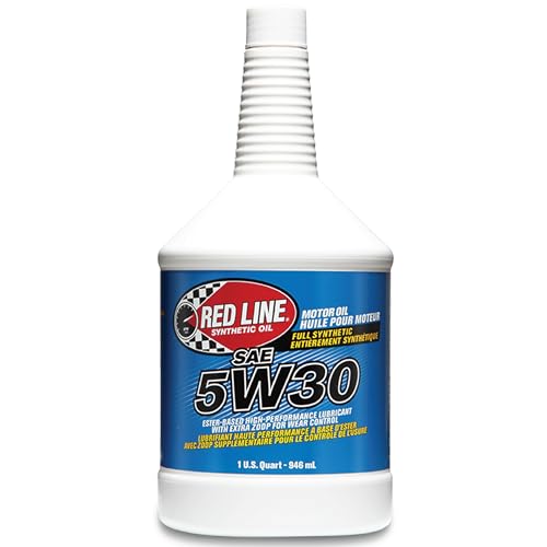 Red Line 15304 SAE 5W30 Fully Synthetic Motor Oil - 1 Quart (6 Pack) - Image 1
