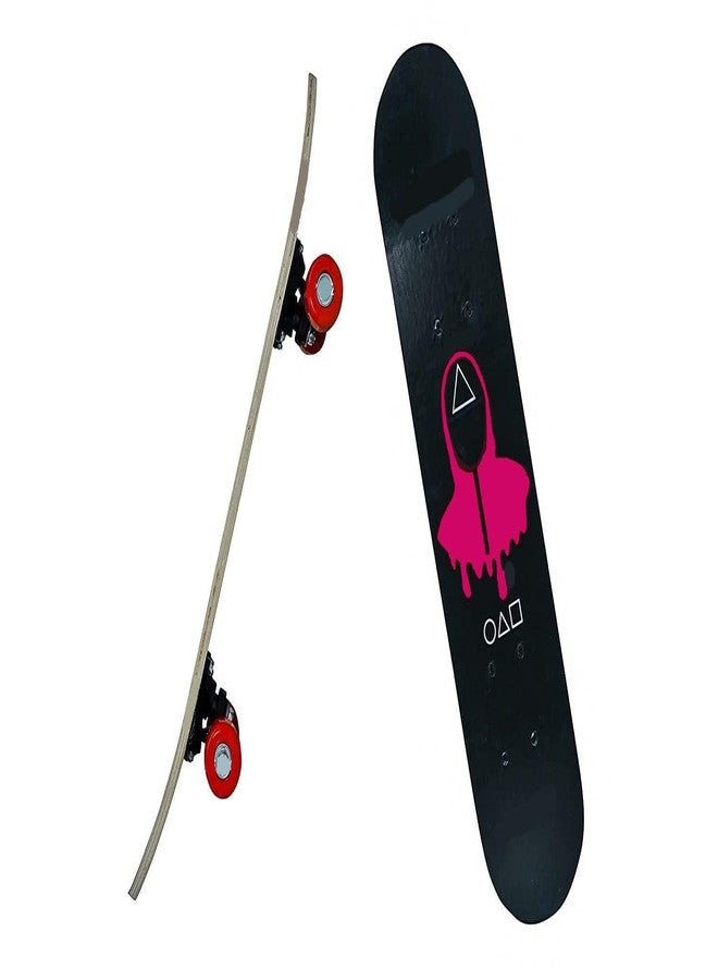PapaBear Papa Bear Exclusive 23"X 6" Double Kick Concave Skate Board 9 Layer Plywood Deck Standard Skateboard for Kids Boys Girls Beginners Teens Adult, Skateboard - Image 1