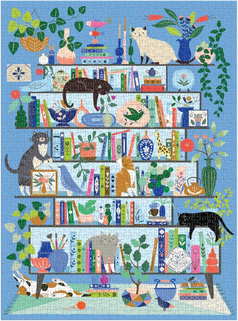 Galison Purrfect Nook 1000 Piece Puzzle - Image 2