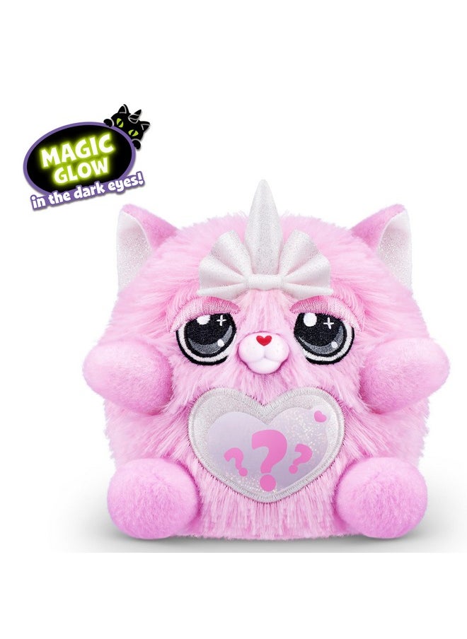 Rainbocorns Kittycorn Surprise Series 2 (Chinchilla Cat) By Zuru, Collectible Plush Stuffed Animal, Surprise Egg, Sticker Pack, Slime, Ages 3+ For Girls, Children  - Image 2
