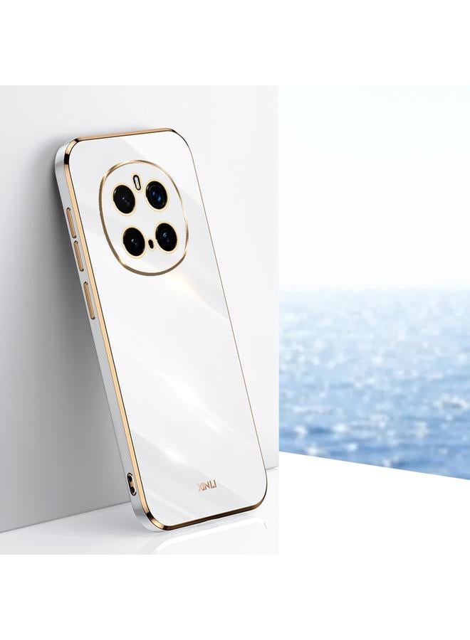 The Bros Case For Honor Magic7 Pro Straight 6D Plating Gold Edge TPU Phone Case