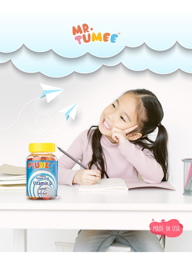 MR.TUMEE Mr Tumee Vitamin D Gumee 60 Pcs - Image 2