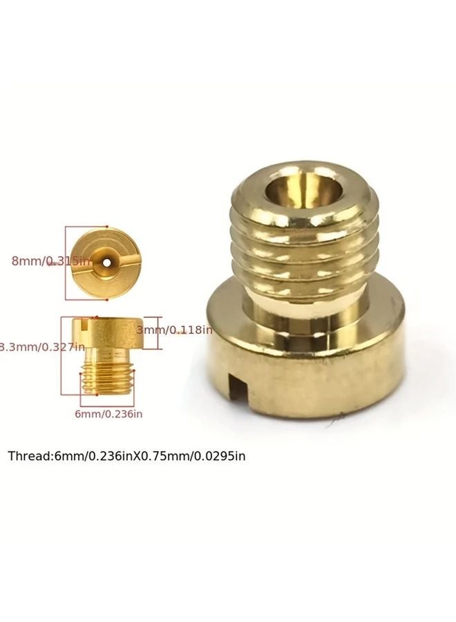 25pcs Car Carburetor Main Jets Set M6 6mm Thread For Dellorto PHNL PHVA PHBH - Image 3