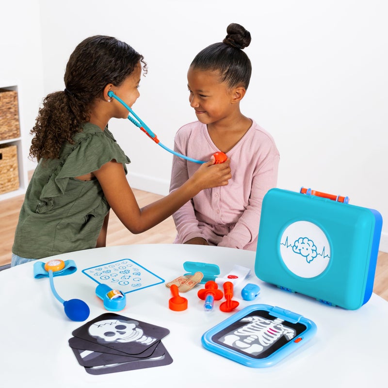 Fat Brain Toys Fat Brain Toys Pretendables Doctor Playset  Pretend Play Toys  Kids Doctor Play Set with Storage for Ages 3+  - Image 2
